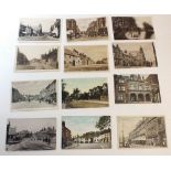 Postcards: Staffs, Derbys, Leics, Lincs, topo accumulation including St scenes at Long Eaton, Kinver