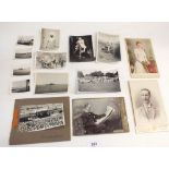 Photographs: in albums (4) and loose, mix including some military/naval interest, early motors, many