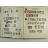 GB, Colonies & Foreign Countries: Large c 500 page "Ideal" Stamp Album, 6th Edn, Combined Vol I &