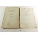 Five books of Estate Accounts for Goodrich, Ross, Weston under Penyard, circa 1900's