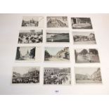 Postcards: Taunt (publishers) topo selection including Romsey Market Place, Faringdon Sheep