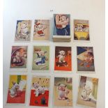 Postcards: G.Studdy 'Bonzo' cards - various different 'themes'