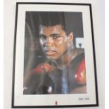 A Muhamad Ali poster