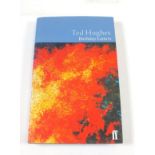 Ted Hughes - 'Birthday Letters' first edition 1998
