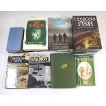 A selection of books on Fishing