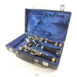 A Boosey and Hawkes Regent 2 Clarinet in original case, complete