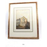 A 19th century watercolour of Abbey ruins, 21 x 15cm