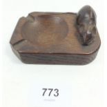 A Robert Thompson 'Mouseman' ashtray, approx 10cm length