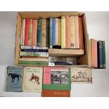 One box of hunting/equestrian books including Lionel Edwards