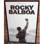 A Muhammad Ali poster 'Rocky Balboa', 90 x 60cm