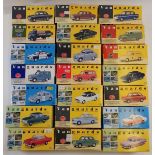 A box of twenty three Vanguard boxed model cars, vans and trucks