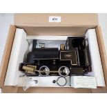 An MSS model garden railway steam engine - boxed as new