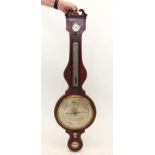 An early 19th century mercury barometer/thermometer