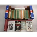 A box of books on the Middle East including: Doughty (ex library Sir John Glubb), Freya Stark (first