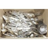 A Community silver plated cutlery set