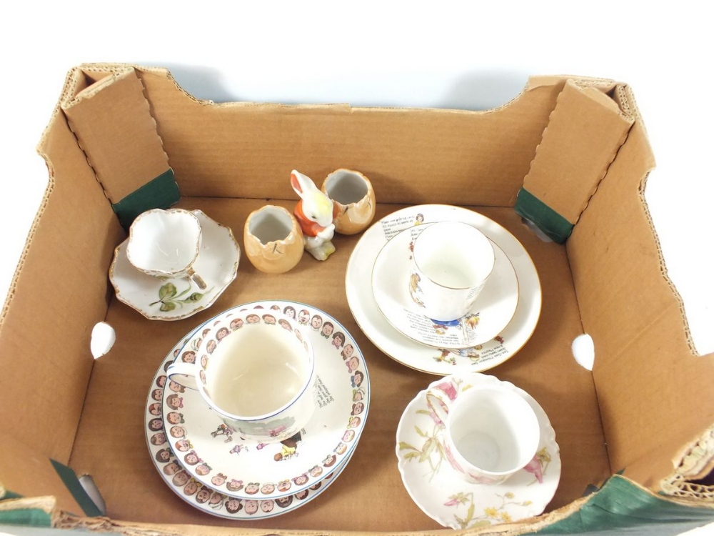 A quantity of various tea ware and nursery china - Image 2 of 2
