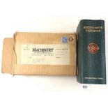A Machinery Handbook 14th edition published by Industrialists Press 1952, boxed