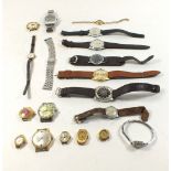 A quantity of various wrist watches