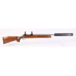 (S1) 6mm (BR) Tikka M55 bolt action rifle, 23½ ins fluted stainless steel barrel, threaded for