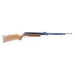 .22 Relum Tornado underlever air rifle, open sights, no. 65619 [Purchasers note: Collection in