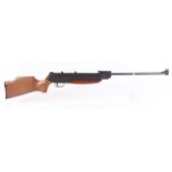 .22 El Gamo Statical recoilless break barrel air rifle, original open sights and fitted scope