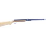 .22 Relum Model 322 under lever air rifle, tap loading, open sights, with Relum slip, no. 11667 [