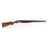 (S2) 12 bore Lanber over and under, ejector, 27½ ins barrels, ½ & ¼, ventilated rib, 70mm