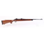 (S1) .243 (win) BSA, bolt action, internal magazine, 21 ins barrel, pipe foresight, (no rear sight),