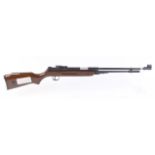 .22 Snow Peak underlever air rifle, open sights, no. T264116 [Purchasers note: Collection in