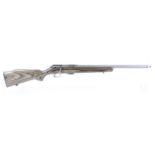 (S1) .17(Hmr) Marlin Model 17VS bolt action rifle, 20 ins screw cut stainless steel barrel,