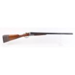 (S2) 12 bore boxlock non ejector Gunmark Kestrel, 27 ins barrels, ¼ & ½, 70mm chambers, banner and