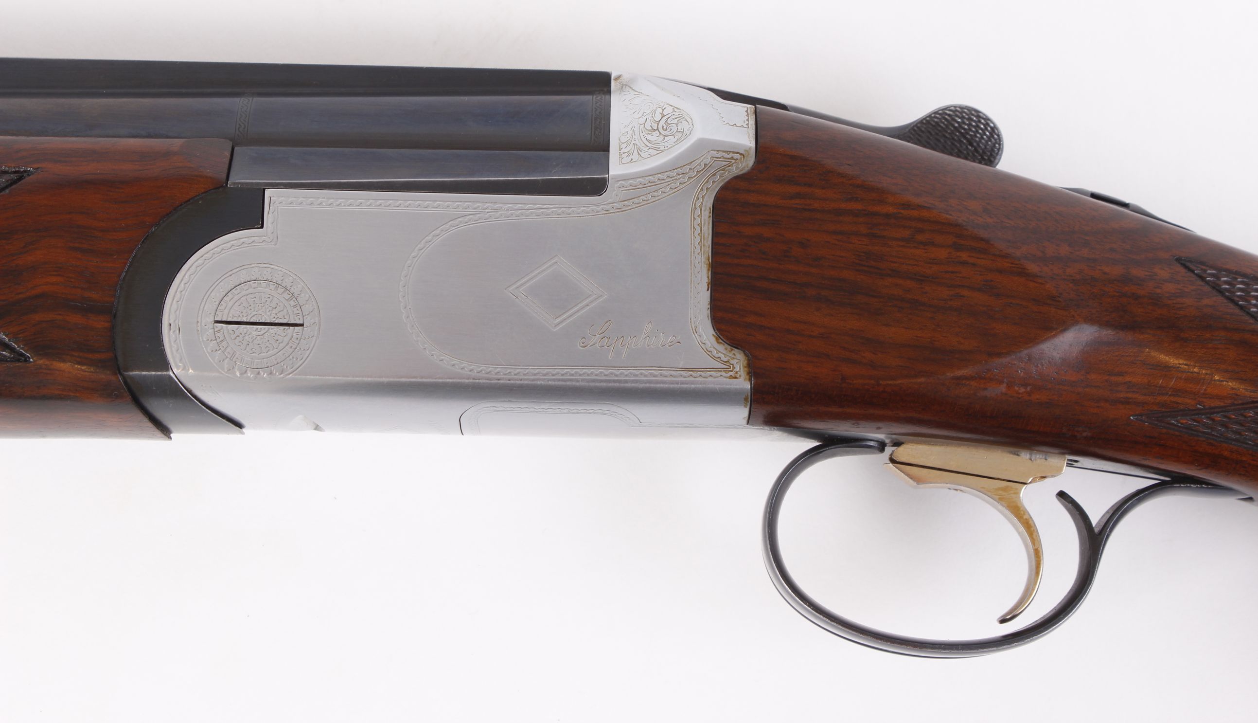 (S2) 12 bore White Diamond 'Sapphire' over and under, ejector, 29½ ins ventilated multi choke - Image 7 of 7