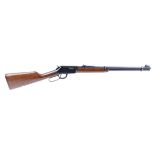 (S1) .22 Winchester Model 9422 lever action rifle, 19½ ins threaded barrel (capped), tube