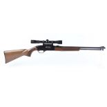 (S1) .22 Winchester Model 290 semi automatic rifle, 20½ ins barrel with original sights, tube