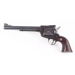 (S5) .45 Ruger New Model Blackhawk, single action revolver, 7½ ins barrel, ramp foresight,