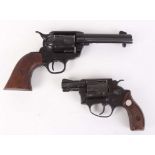 Two blank firing revolvers