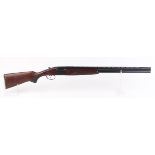 (S2) 12 bore Baikal over and under, 28 ins barrels, full & ¾, ventilated rib, 70mm chambers, black