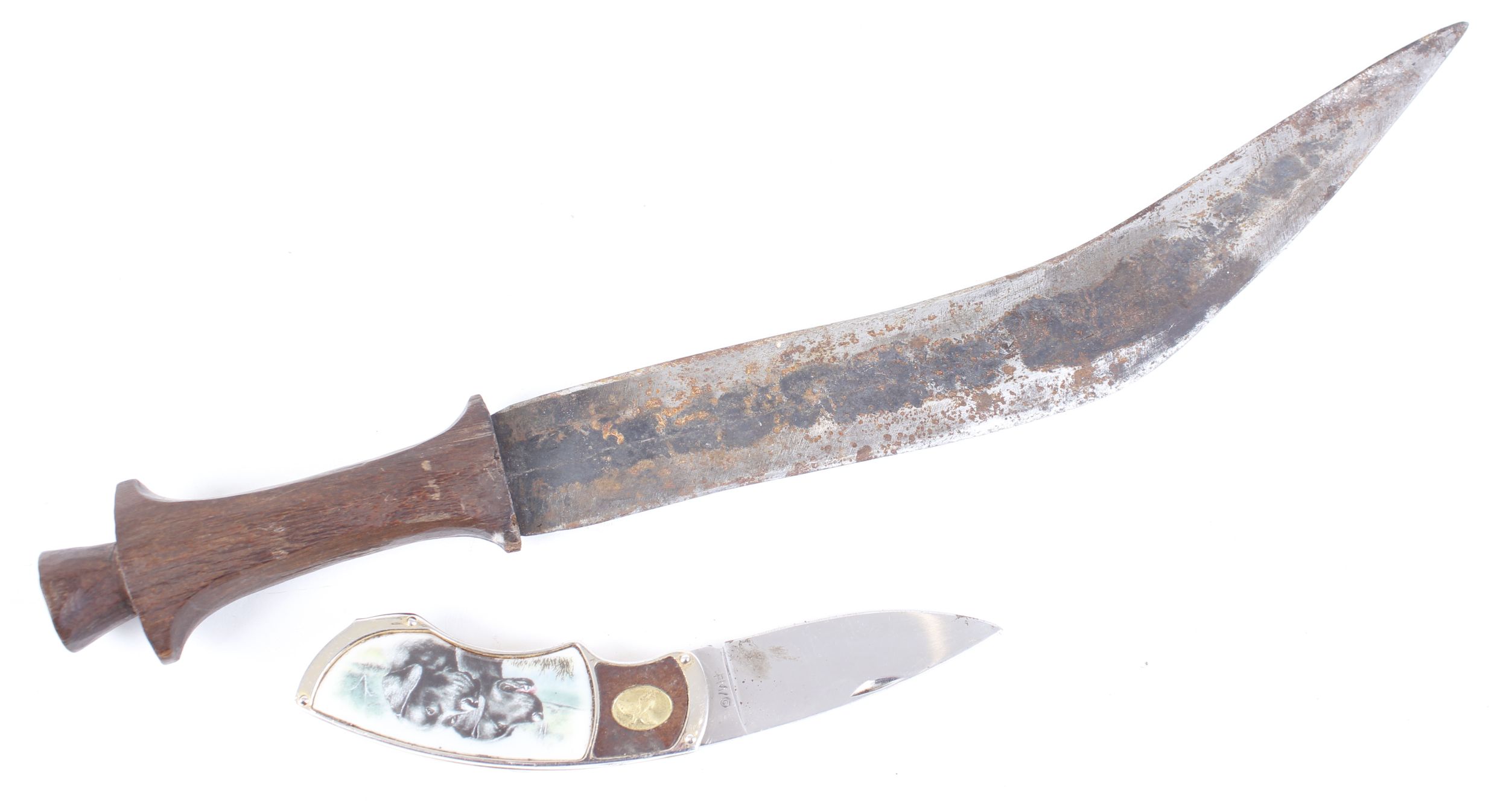 Khyber knife; Franklin Mint decorated penknife