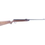 .22 BSA Meteor Mk1 break barrel air rifle, open sights, no. T9096 [Purchasers note: Collection in
