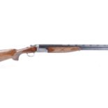 (S2) 12 bore Zabala over and under, ejector, 27½ ins barrels, full & ½, file cut ventilated rib,