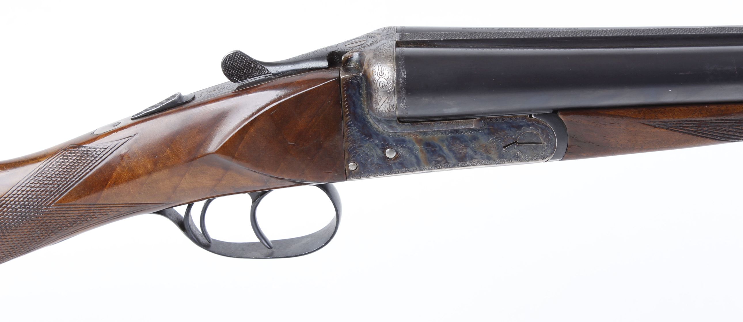 (S2) 12 bore boxlock non ejector, Spanish, 27¾ ins barrels, ¼ & ¾, game rib with bead sight, 2¾ - Image 3 of 7