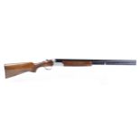 (S2) 12 bore Marocchi Mistral over and under, ejector, 27 ins ventilated barrels, full & ½, file cut