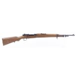 (S1) 7.92mm Voere Mod.908 Mauser bolt action rifle, military specification (cleaning rod missing),