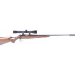 (S1) .17(Hmr) CZ 452-2E ZKM American bolt action rifle, 22 ins threaded barrel (moderator