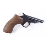 (S5) .32 Webley & Scott single shot Humane Killer, wood grips, no. N552 [Purchasers note: Section