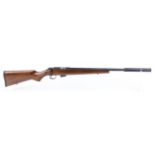 (S1) .17(Hmr) CZ 452-2E ZKM American bolt action rifle, 17 ins screw cut barrel (moderator