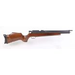 (S1) .22 Daystate Harrier pre-charged single shot air rifle, 16 ins barrel, ergonomic stock with