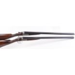 (S2) 12 bore boxlock ejector by Gallyon & Sons, 28 ins discreetly sleeved barrels, ic & ½, 2 ins