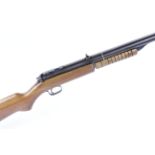 .22 Benjamin Franklin Model 312 pump up air rifle, open sights, no. H323759 [Purchasers note: