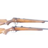(S1) .22 Krico bolt action rifle (no magazine), 23½ ins threaded barrel, sling swivels, no. 8997; .